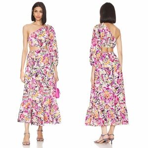 MISA Los Angeles Mahika Dress – Flora Splash